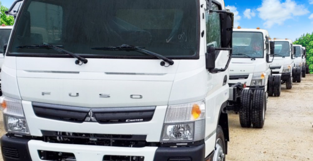 Fuso Begins FE180 Gas Class 5 Cabover Shipments - HK Truck Center